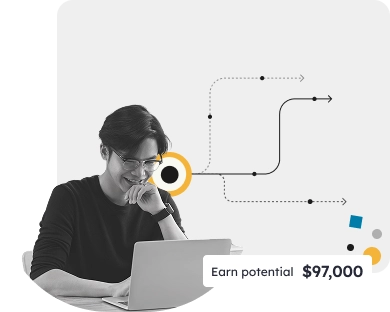 student earning PBA cert with earn potential $97,000